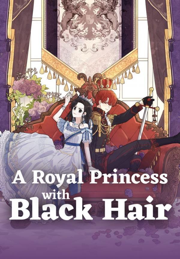 A Royal Princess with Black Hair