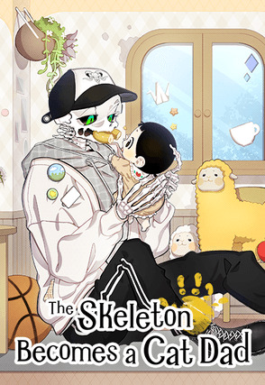 The Skeleton Becomes a Cat Dad